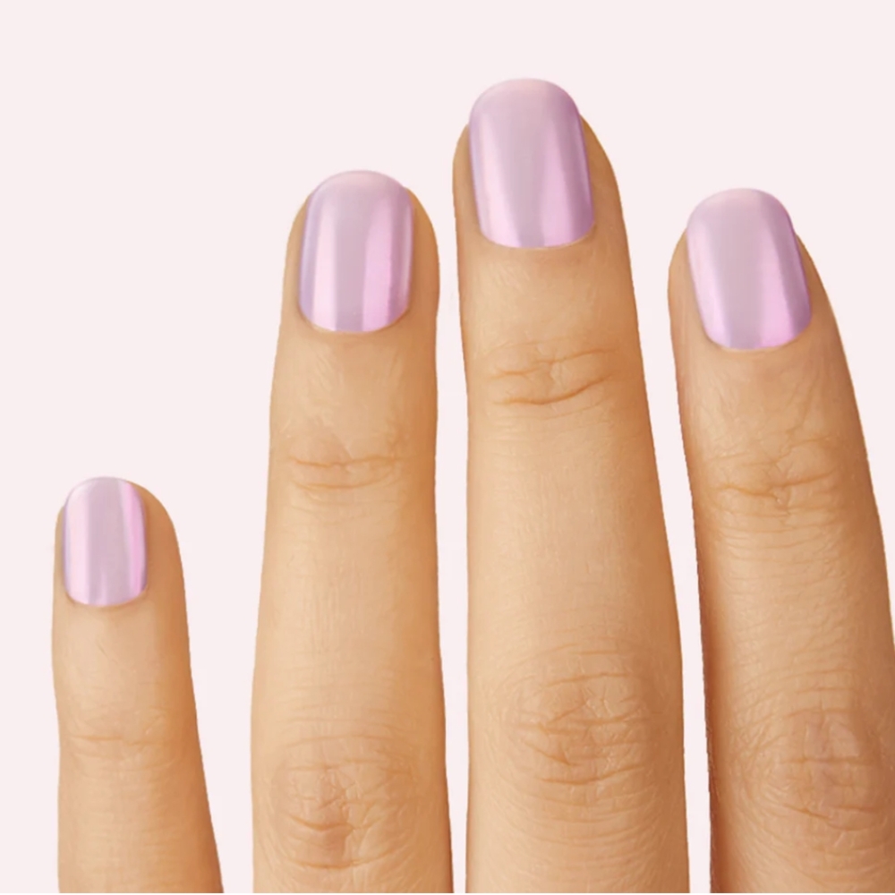 Iridescent Purple Nail Wraps